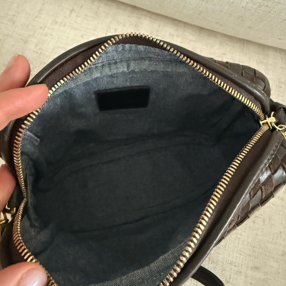 Clare V mahogany suede Midi Sac - Picture 8 of 9
